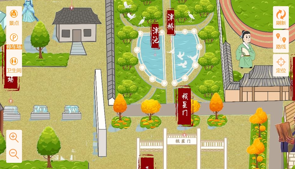 临漳手绘地图景区语音讲解导览系统：智慧景区建设的基石